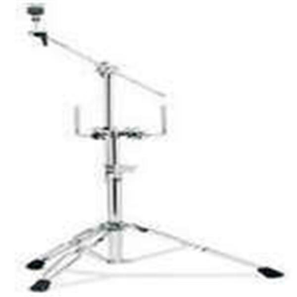 Drum Works Furniture Double Tom Stand with 934 Cymbal Boom Arm, Chrome DWCP9934